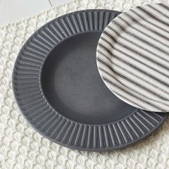 Solid Simple Charger Plate Set of 4