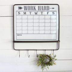 Work Hard Calendar With Hooks