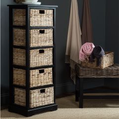 Shelf With Wicker Drawers