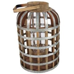 Large Cage Candle Lantern 1