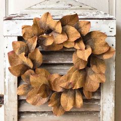 Rustic Farmhouse Magnolia Wreath