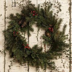 Traditional Pine Elements Wreath