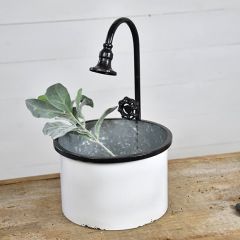 Enameled Pot With Faucet