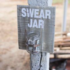 Swear Jar Wall Decor