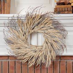 Natural Wheat Wreath
