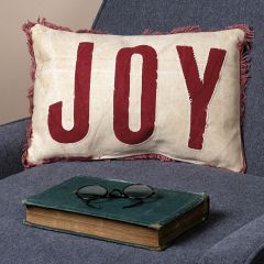 Canvas Joy Accent Pillow