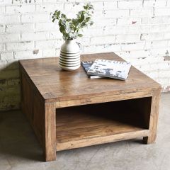 Contemporary Classic Wood Coffee Table