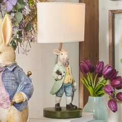 Colorful Rabbit Lamp With Shade