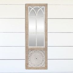 Ornate Door Panel Mirror
