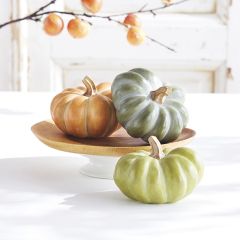 Traditional Harvest Pumpkin Set of 3