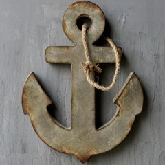Metal Anchor Wall Decor | Nautical Decor