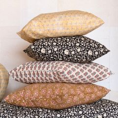 Printed Floral Throw Pillow Collection Set of 4
