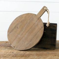 Round Wooden Cutting Board