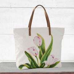 Pretty Tulip Tote Bag