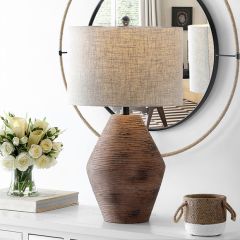 Artistic Textured Table Lamp