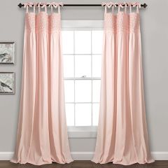 Ruffle Window Curtain Panel Set of 2