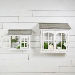Cottage Style Wall Planter Set of 2