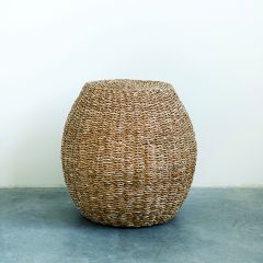Woven Seagrass Stool