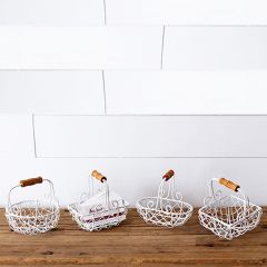 Simple Style Wire Baskets Set of 4