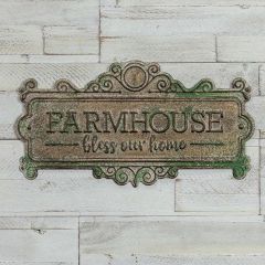 Farmhouse Metal Wall Plaque