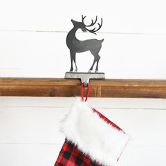 Deer Christmas Stocking Holder