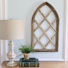 Lattice Arched Window