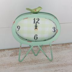 Little Birdie Oval Table Clock