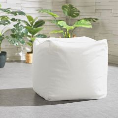 Simple Solid Outdoor Pouf Ottoman