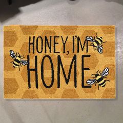 Honey Bee Hooked Rug