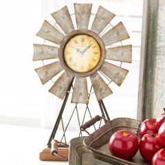 Tabletop Windmill Clock