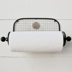 Rustic Wall Mount Paper Towel Holder