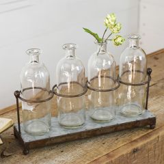 4 Bottle Vase Centerpiece