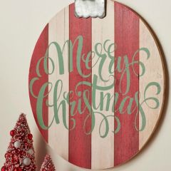Merry Christmas Ornament Wall Art
