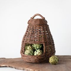 Wicker Vegetable Basket
