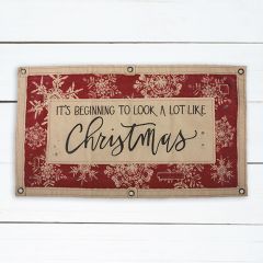 A Lot Like Christmas Canvas Wall Banner Sign