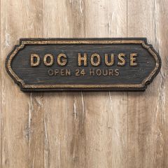 Dog House Wall Sign
