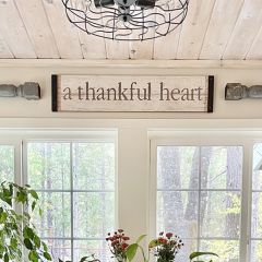 A Thankful Heart Wall Decor