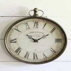 Jefferson Pocket Watch Wall Clock