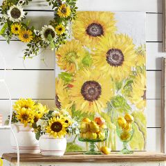 Bright and Beautiful Sunflower Wall Art