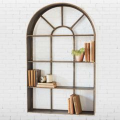 Arched Window Frame Wall Shelf