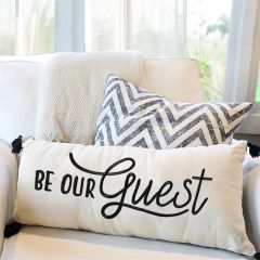 Be Our Guest Accent Pillow