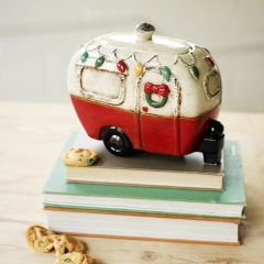 Christmas Camper Canister