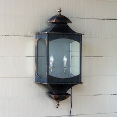 2 Light Porch Lantern Sconce
