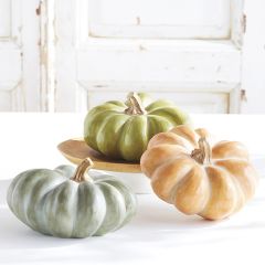 Autumn Decorative Pumpkin Set of 3