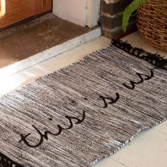 This Is Us Hand Woven Rug