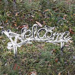 Garden Stake Welcome Sign