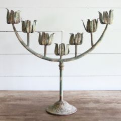 Country Chic Tulip Candelabra