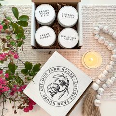 AFH Exclusive Assorted Everyday Scents Boxed Candle Set of 4