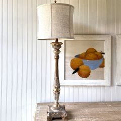 Aged Elegance Buffet Lamp