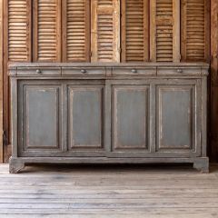 Aged Old Pine Painted Buffet Cabinet